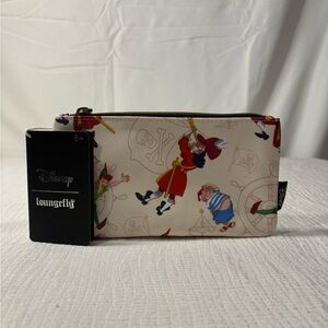 Loungefly Cream and Red Peter Pan Pouch